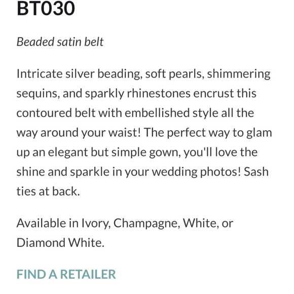 Bridal Belt - Picture 4 of 7